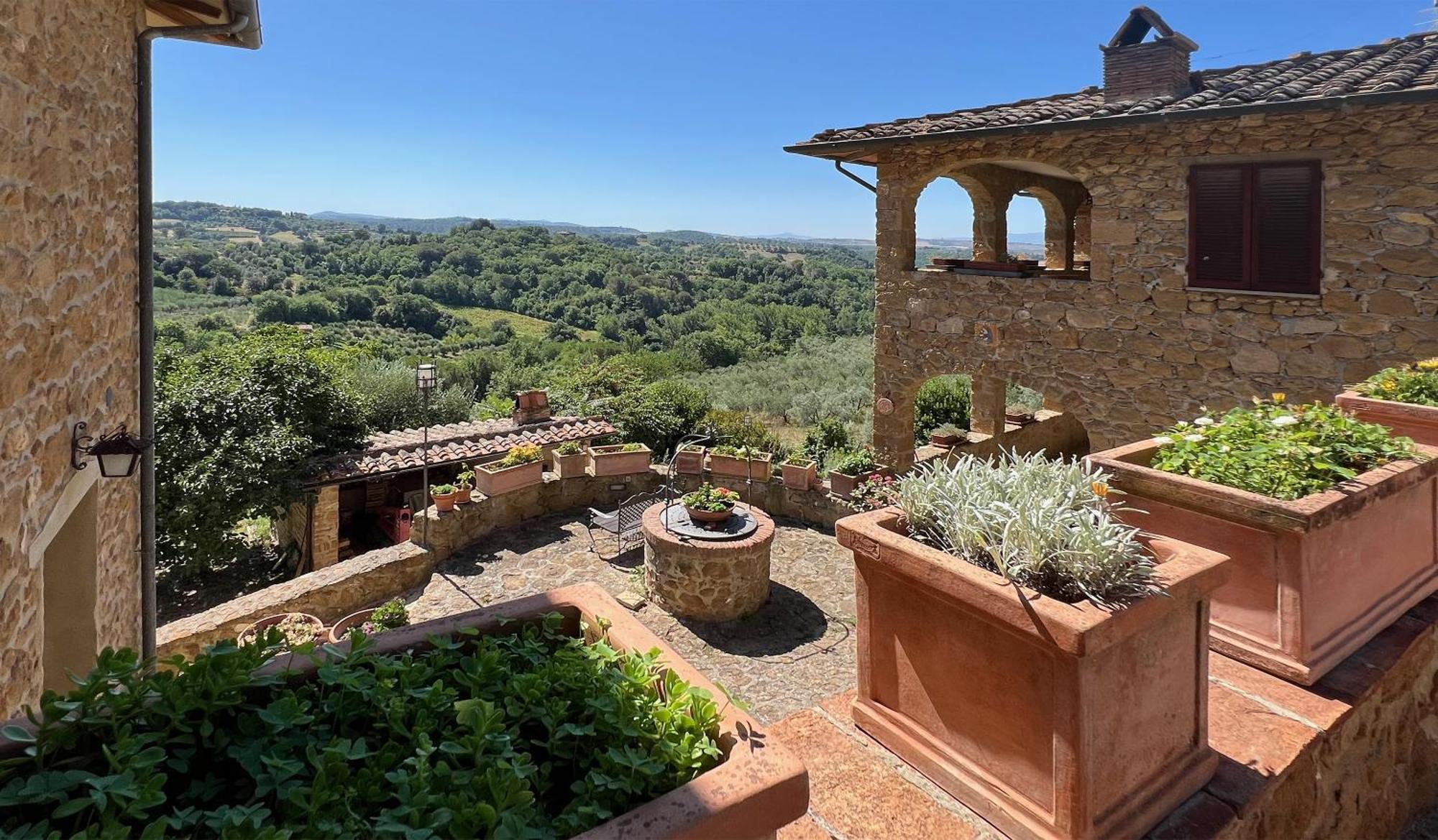 La Chiusa Dei Monaci Castelmuzio Exterior foto