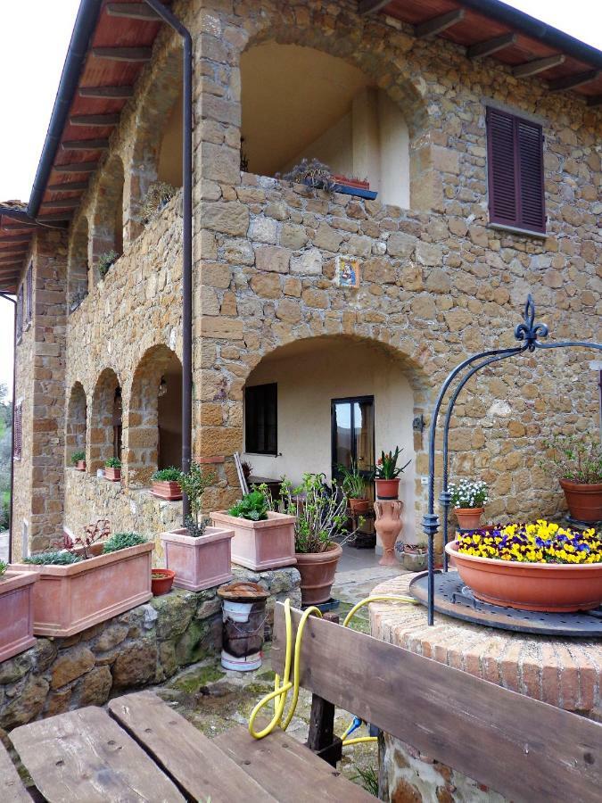 La Chiusa Dei Monaci Castelmuzio Exterior foto